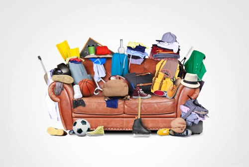 Office professionals preparing for clearance in Euston