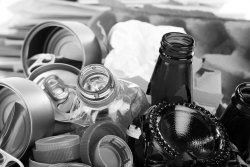 Crew providing an on-site free quote for office waste removal