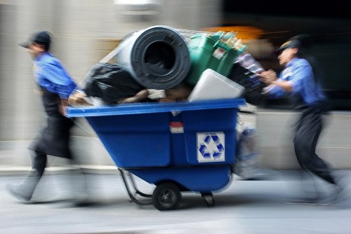 Technological advancements in waste clearance operations in Euston
